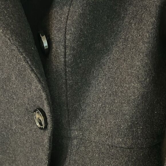 Banana Republic Wool Blend Trench Pea Coat Jacket - Picture 11 of 11